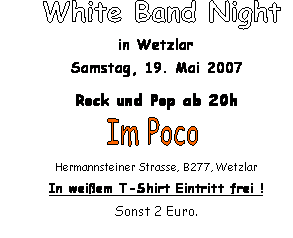 White Band Night